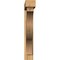 Ekena Millwork Funston Block Rough Sawn Bracket w/ Offset Brace, Western Red Cedar, 6"W x 38"D x 38"H BKT0604X38X38FST05RWR - alternate 3